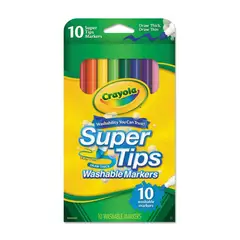 CRAYOLA - Marcadores Super Tips x10