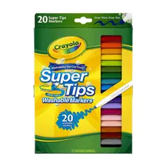 CRAYOLA - Marcadores Super Tips x20