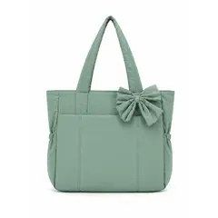 GENERICO - Bolso Puffer Mujer Impermeable Portalaptop 16 Organizador Premium