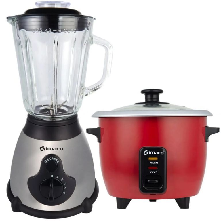 COMBO Licuadora 5vel de 450W BLS509 + Olla 06lt arrocera RC006R
