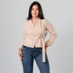 ROXJES JEANS - Casaca Suede Bordado Cami Mujer