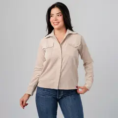 ROXJES JEANS - Blusa Corduroy Samy Manga Larga Mujer