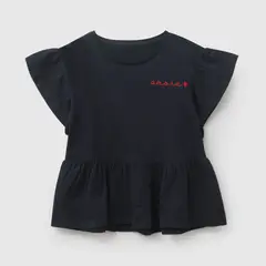 COLLOKY - Polo Casual Kid Niña Azul
