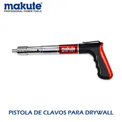 MAKUTE - PISTOLA DE CLAVOS PARA DRYWALL + 100 CLAVOS GRATIS