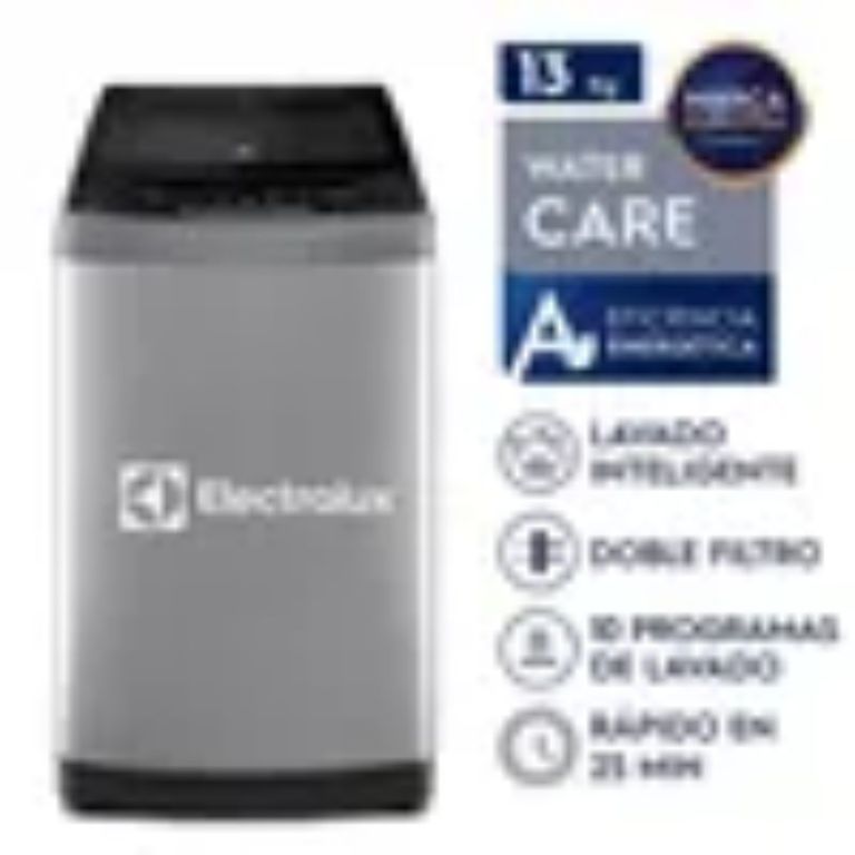 Lavadora Premium Care 13Kg Silver EWIW13F2USVG