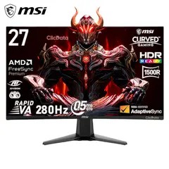 Msi - Monitor MAG 276CXF 27 Curvo FHD 280Hz 0.5ms Adaptive-Sync