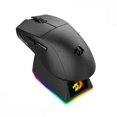 REDRAGON - MOUSE K1NG M999 ULTRA BLACK CON BASE DE CARGA