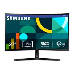 SAMSUNG - Monitor 27 Essential S3 S36GD FHD 100Hz Curvo HDMI