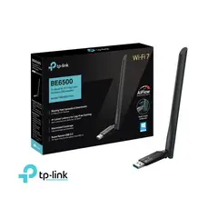 TP LINK - Adaptador Wifi USB Tp-Link Archer TBE400U Plus WiFi 7 Tribanda BE6500