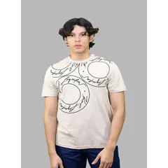 KARL LAGERFELD - CAMISETA PLACEMENT LUNA T-SHIRT