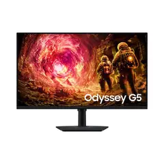 SAMSUNG - Monitor Gaming Odyssey G5 32 Pulgadas Qhd Ips Alta Velocidad Y Gran Rendimiento