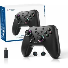 AURORA - Control AceGamer II Inalambrico Bluetooth PC Switch