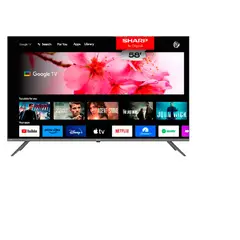 SHARP - Televisor 58 UHD 4K GL4060L Google tv