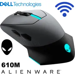 Dell - Mouse Gaming Alienware AW610M Inalámbrico 16000 DPI 350H RGB