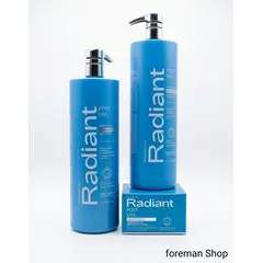 RADIANT - Post Liss Trio Profesional Shampoo + Acondicionador 1L y Mascarilla