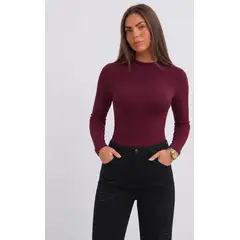 GENERICO - POLO BLUSA CUELLO CHINO DE MUJER