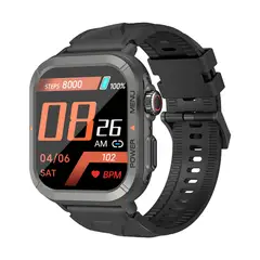 BLACKVIEW - Smartwatch W30 1.93 Negro Bateraa 5 Daas