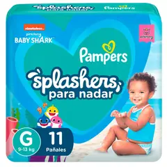 PAMPERS - PA SPLASHERS PAQUETE X 11 UNIDADES TALLA G