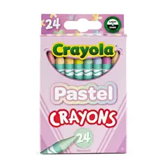 CRAYOLA - Crayones pastel delgados x24