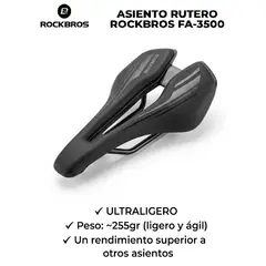 Rockbros - ASIENTO ULTRALIGERO FA-3500 DE 255GR