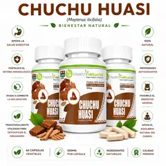 HEALTHNATURAL - PACK 3 CHUCHUHUASI 1500MG