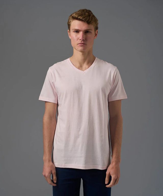 Polo Básico Algodón Manga Corta Rosado