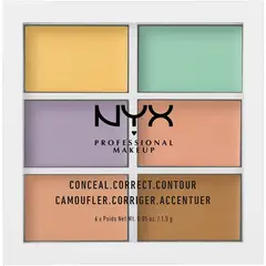 NYX - Paleta Correctora 6 Tonos Color Correcting Concealer