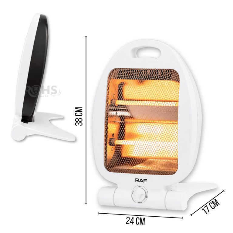Calefactor Eléctrico RAF De Calor Y Protección Contra Sobrecalentamiento