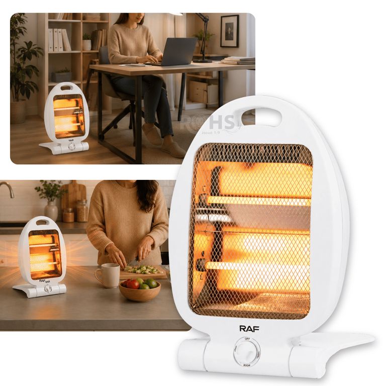 Calefactor Eléctrico RAF De Calor Y Protección Contra Sobrecalentamiento