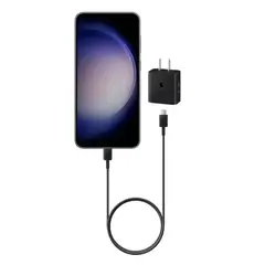 SAMSUNG - Cargador 25W Con Cable para A36 Negro