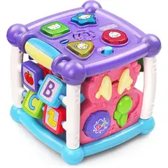 VTECH - Cubo Didactico Busy Learners Activity Cube Morado