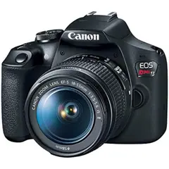 CANON - Camara DSLR EOS Rebel T7 1855mm WiFi 24.1MP