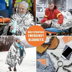 MANTA - Emergencia QIO CHUANG Mylar 213x140cm Impermeable 4un