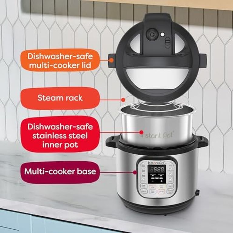 Olla a Presian Elactrica Duo 7en1 6L Acero Inoxidable