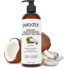 COCO - Aceite Fraccionado Organico Pura Dor 473ml USDA