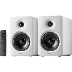 EDIFIER - PARLANTES ACTIVOS M90 CON BLUETOOTH, HDMI, 50W RMS, USB TIPO C BLANCO