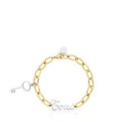 TOUS - PULSERA ACERO/IPG TOUS LLAVE 20MM