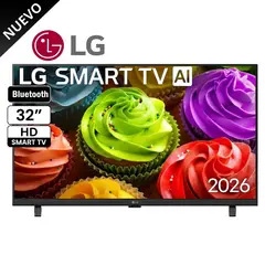 LG - Televisor Smart TV 32 HD 32LB650BPSA con webOS y AI ThinQ