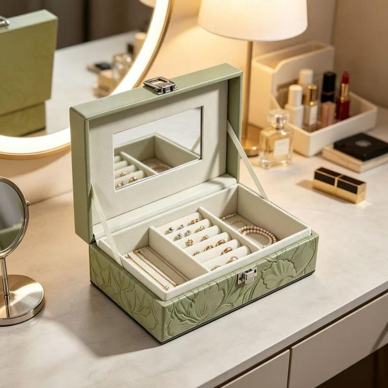 Organizador de Joyas con Cajones y Compartimentos