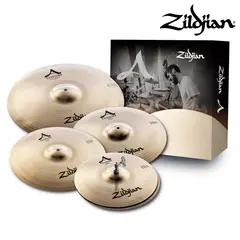 ZILDJIAN - A Custom 14, 16, 18, 20 - Set Platillos Profesionales para Batería