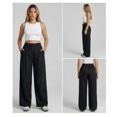 GENERICO - Pantalón Palazzo Sastrero Para Dama En Tela Gabardina