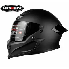 GENERICO - CASCO INTEGRAL HOKEN FF-601 NEGRO MATE VISOR OSCURO CERT. DOT®