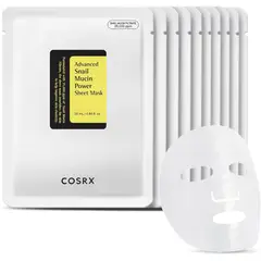 COSRX - Mascarilla Facial Snail Mucin 10 Unidades 35000ppm