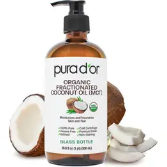 COCO - Aceite Fraccionado Organico Pura Dor 500ml Vidrio