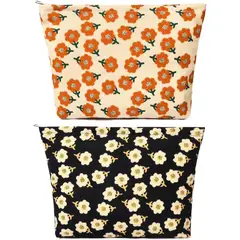 FLORES - Neceser SOIDRAM Set 2 Corduroy Grande 28x15x7cm