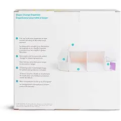 MUNCHKIN - Organizador de Mudador Verde Blanco Plastico 20 Paaales