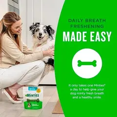 GENERICO - Premios Dentales Minties Perro Huesos Pequeaos Aliento