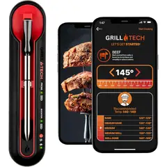 TECH - Termametro Inalambrico Bluetooth Grill GT3842 App