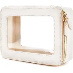GENERICO - Neceser Transparente Aveniee PU Leather 20x14,5x7cm Viaje