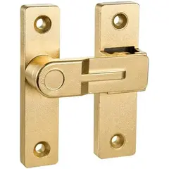 FLIP - Cerradura INIRET 180a Dorada Aleacian Zinc Puerta Granero
